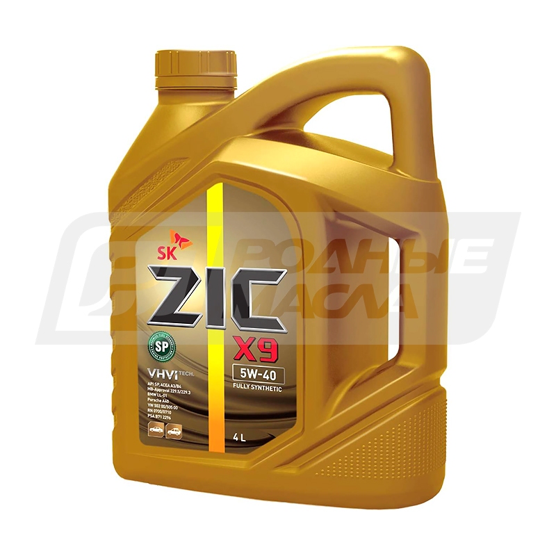 ZIC X9 5W40 SP, 4л 162000