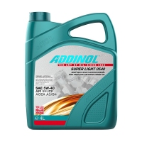 ADDINOL Super Light 0540 5W40, 4л 72097725