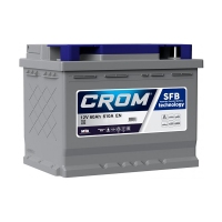 CROM SFB 60 (L2.1, 610А) 60 Ач, п/п PLNT0125879