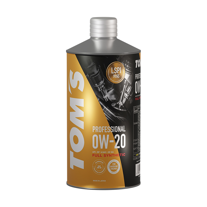 TOM'S モーターオイル フルシンセティック 0W-20 20L TOM'S MOTOR OIL