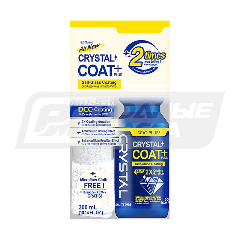 BULLSONE Crystal Coat Plus, 300мл WAX15900006