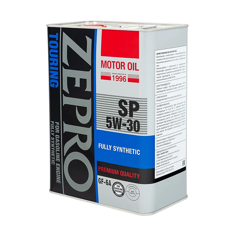 ZEPROTouring5W30SP/GF-6A,4л