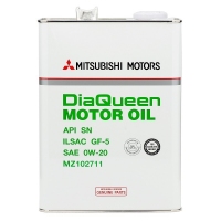 MITSUBISHI DiaQueen 0W20 SN GF-5, 4л MZ102711