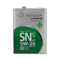 TOYOTA 5W20 SN GF-5, 4л 0888010605
