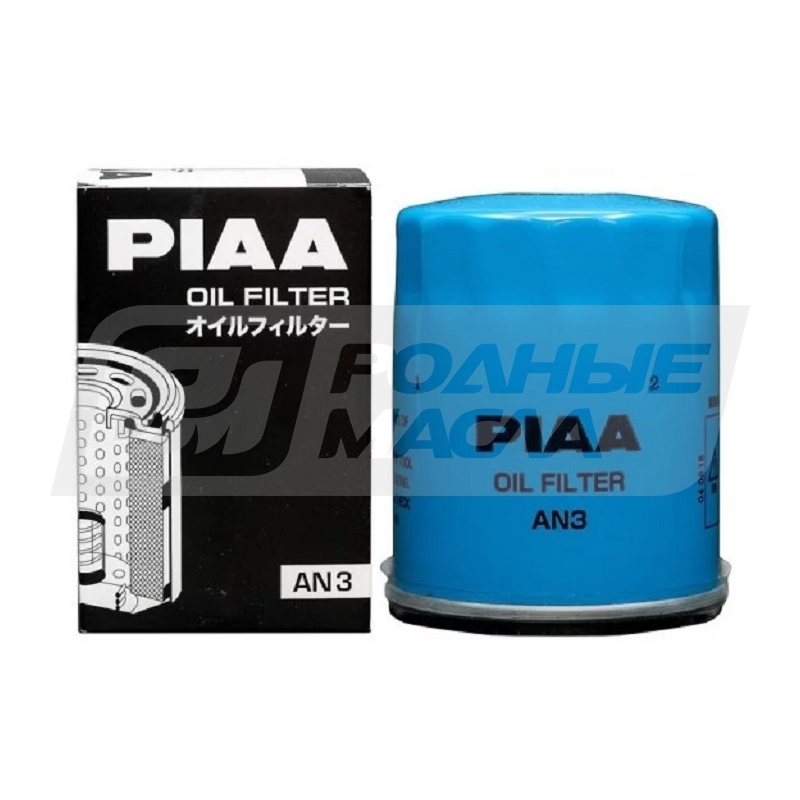 PIAA Oil Filter AN3 (C-207L, 15208-H8912) AN3