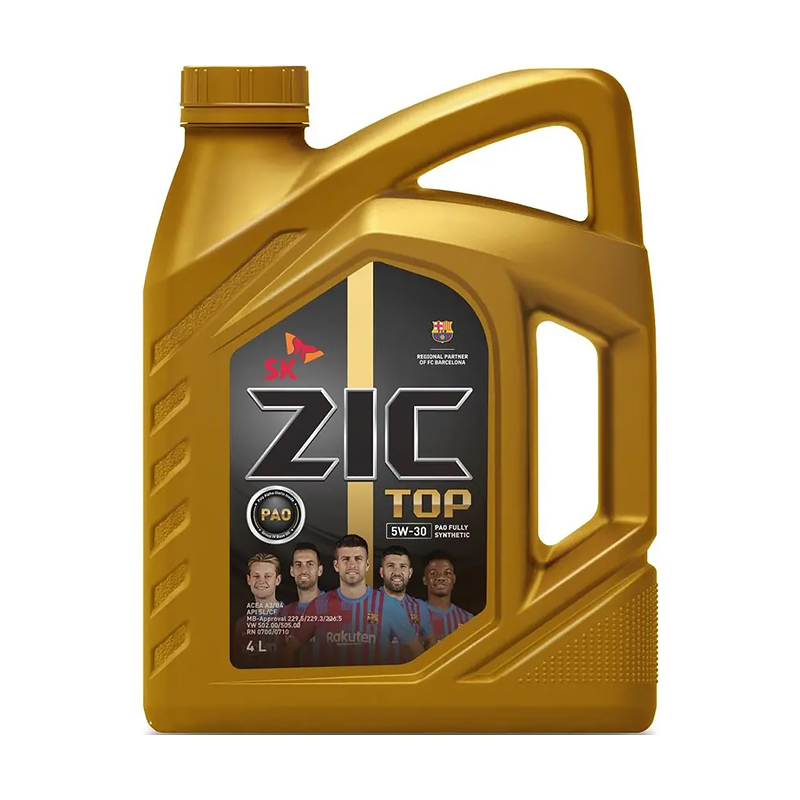 Моторное масло ZIC TOP 5W30, 4л 162681 в Новосибирске – купить по
