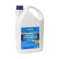 RAVENOL НТС Hybrid -40C (синий), 5л 1410121005