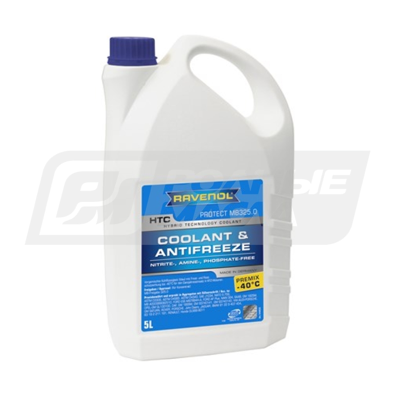 RAVENOL НТС Hybrid -40C (синий), 5л 1410121005